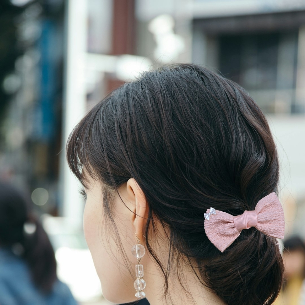2- Pack of Bow Hair Accessories| Available in Pink, Blue, OR Purple